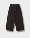 Pantalon Montréal choco face à plat