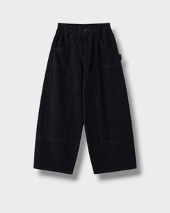 Pantalon Montréal noir face à plat