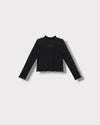 Tee-shirt Olivia Noir, vue de face
