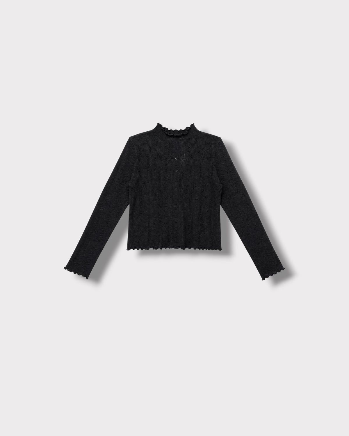 Tee-shirt Olivia Noir, vue de face