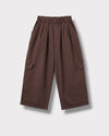 Pantalon Auguste cargo Choco moro — face