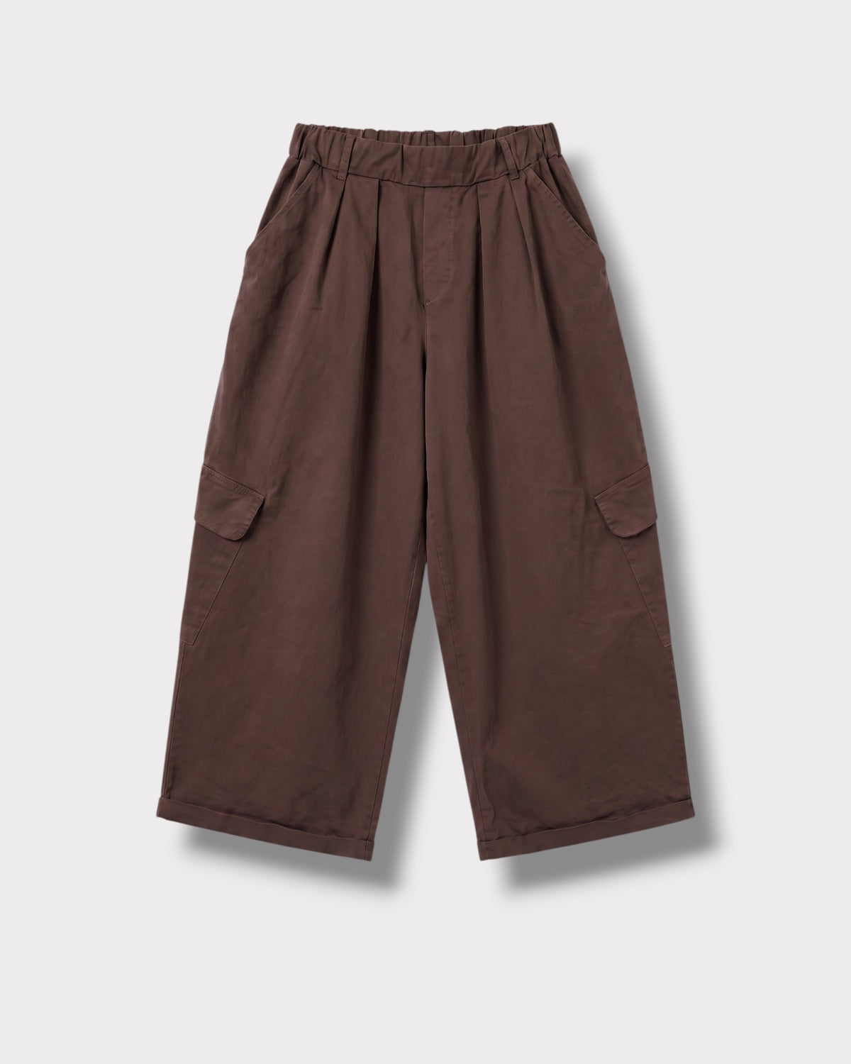 Pantalon Auguste cargo Choco moro — face