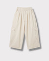 Pantalon Auguste cargo Écru antique — face