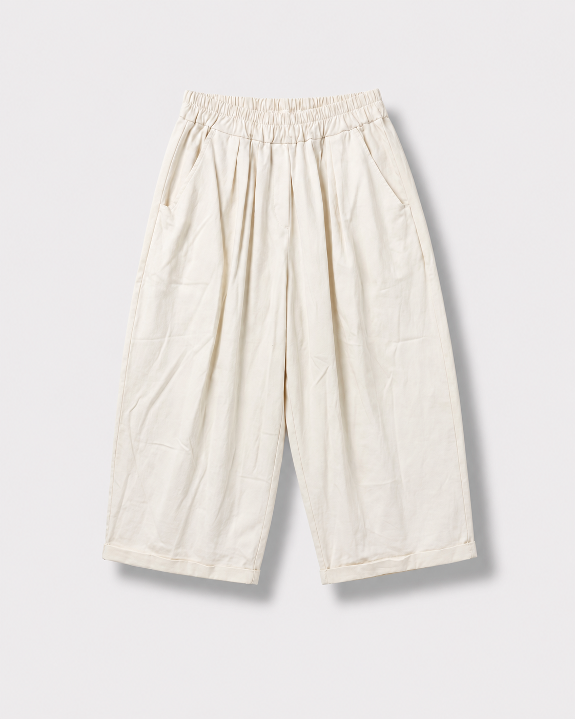 Pantalon Auguste — Écru — vue à plat