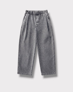 Pantalon Gabin — Noir — vue à plat