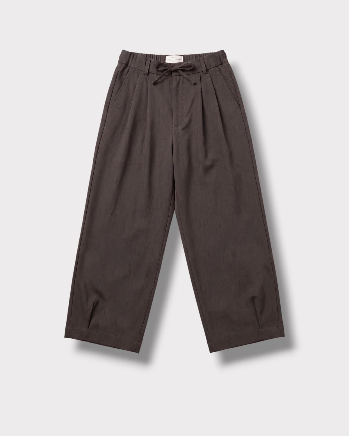 Pantalon Gaspard choco à plat