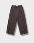 Pantalon Gaspard choco à plat