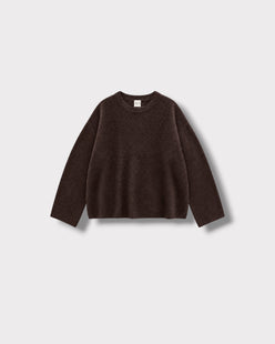Pull Paquita Choco moro, vue de face