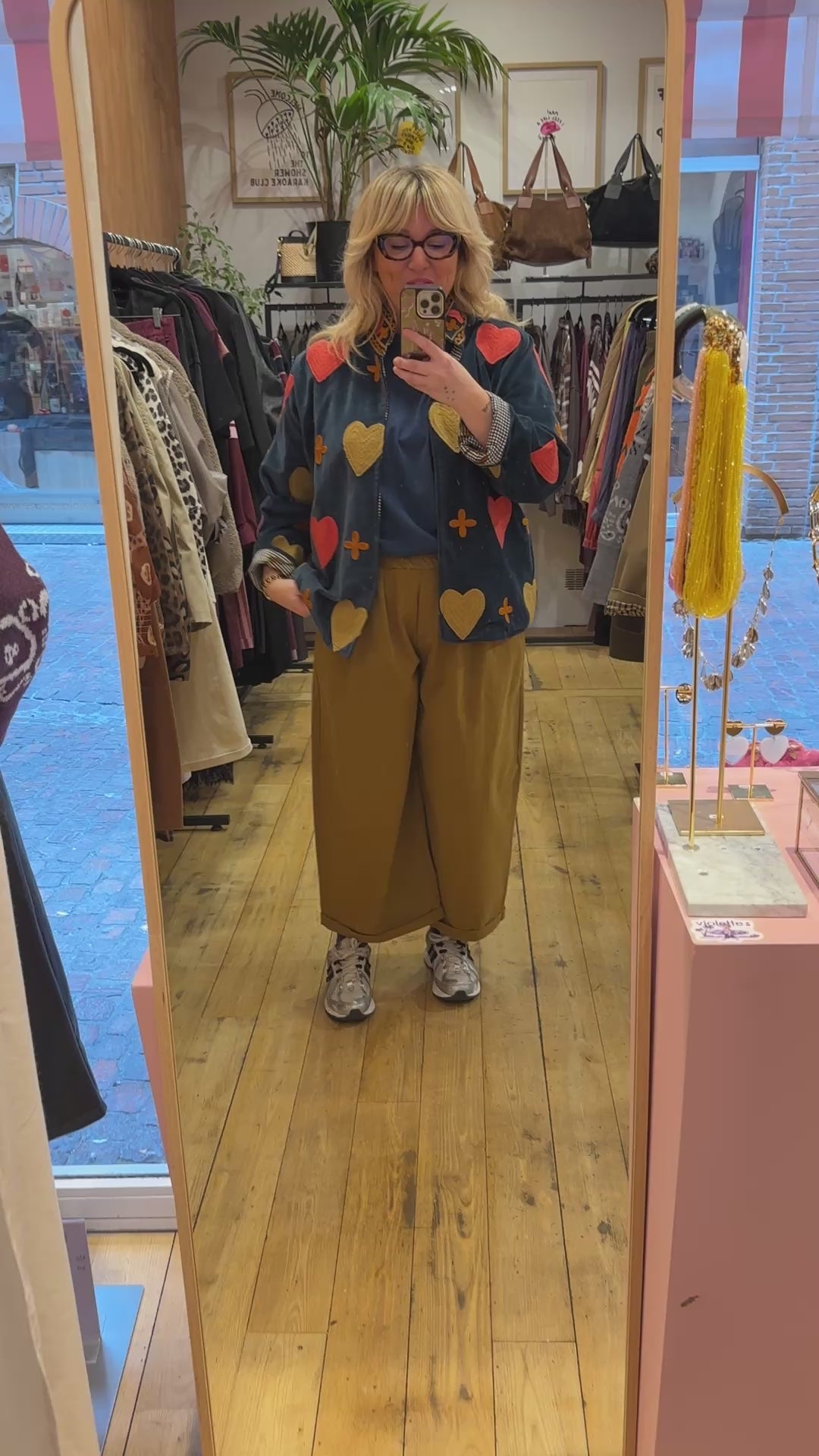 Veste Kimono Heart — vidéo portée sans son 507