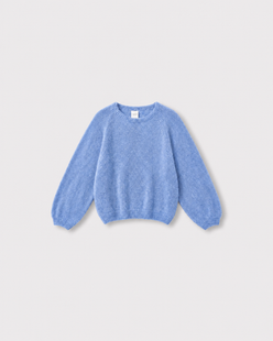 Pull Bobby — Ciel — vue à plat