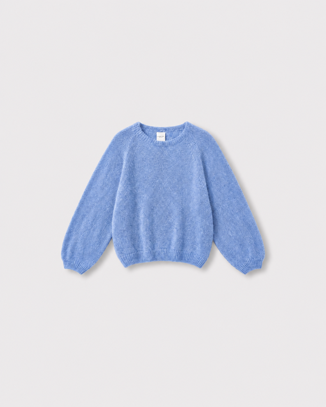 Pull Bobby — Ciel — vue à plat