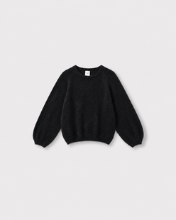 Pull Bobby — Noir — vue à plat