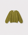 Pull Bobby — Olive — vue à plat