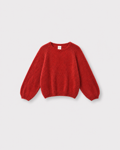 Pull Bobby — Rouge valentino — vue à plat