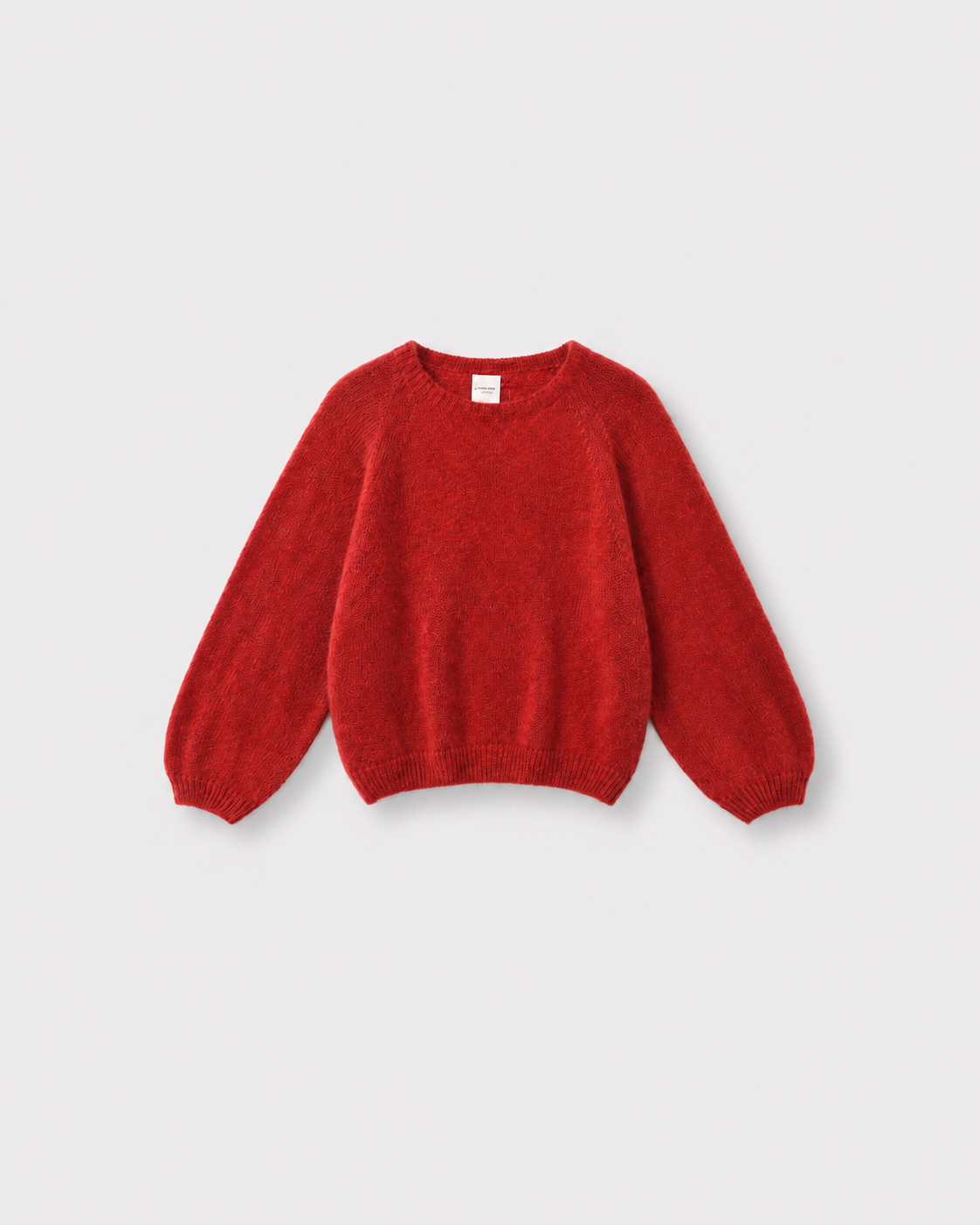 Pull Bobby — Rouge valentino — vue à plat