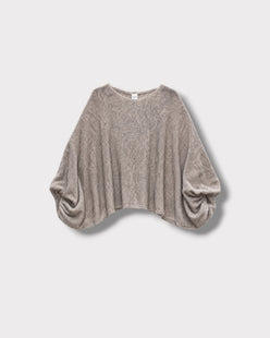 Pull Wind Taupe fango — face
