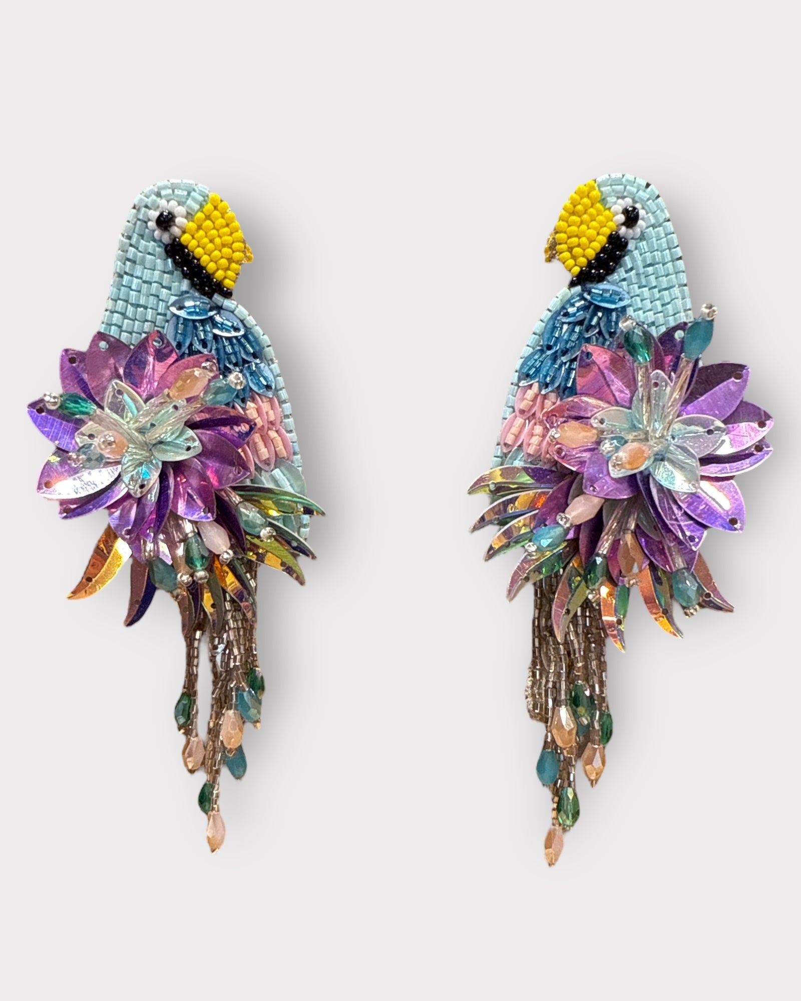 Boucles d’oreilles Parrot