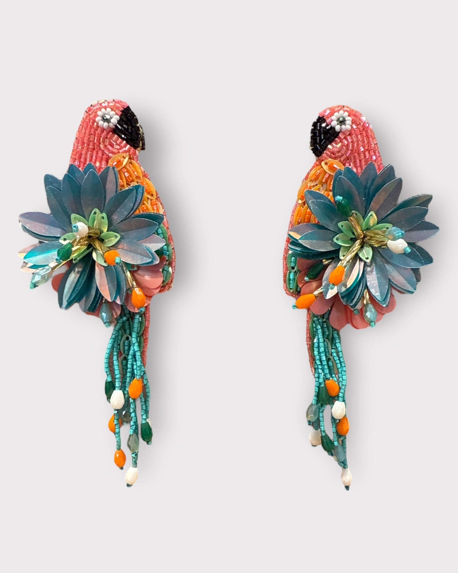 Boucles d’oreilles Parrot