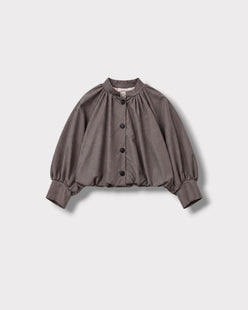 Veste Sisi Taupe, vue de face