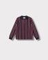 Pull Spada Marine & bordeaux, vue de face