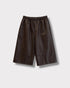 Jupe-culotte Tania – Chocolat – face