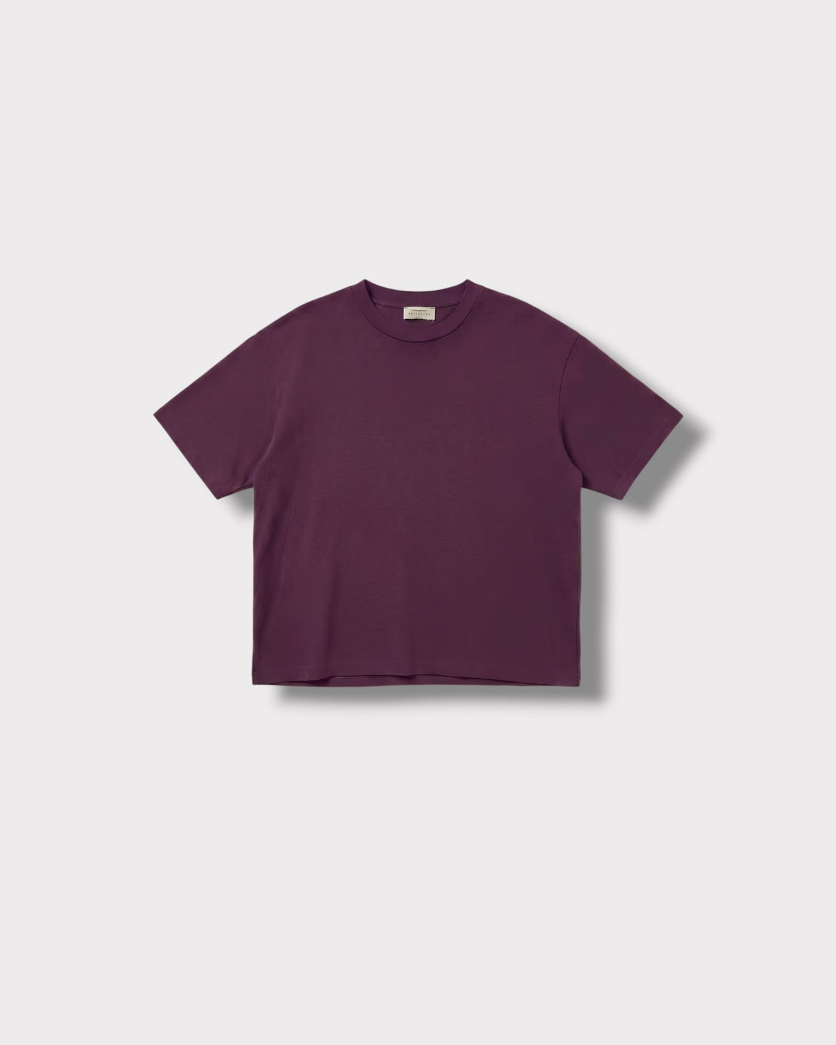 Tee Shirt Basic — Acaï — vue à plat