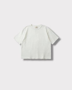Tee Shirt Basic — Écru panna — vue à plat