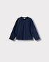 Tee-shirt Helena Bleu indaco — face