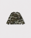Tee-shirt Helena militaire — Kaki militare — vue à plat