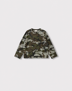 Tee-shirt Helena militaire — Kaki militare — vue à plat