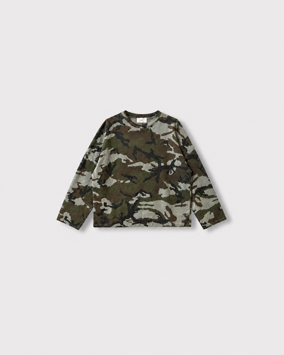 Tee-shirt Helena militaire — Kaki militare — vue à plat