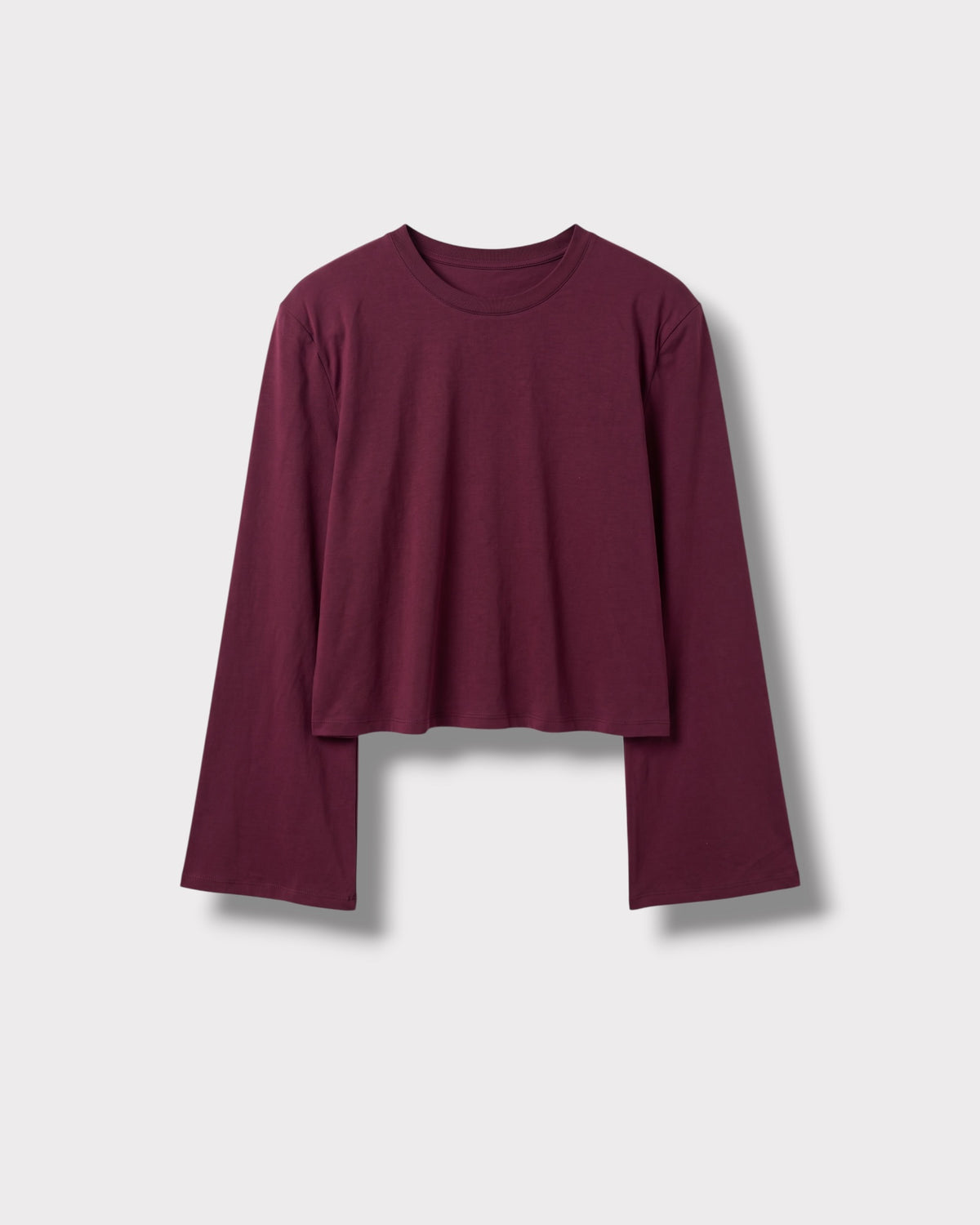 Tee-shirt Paulette Bordeaux grenata, vue de face