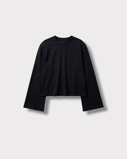 Tee-shirt Paulette Noir, vue de face