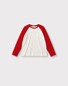 Tee-shirt Yankee — Rouge — vue à plat