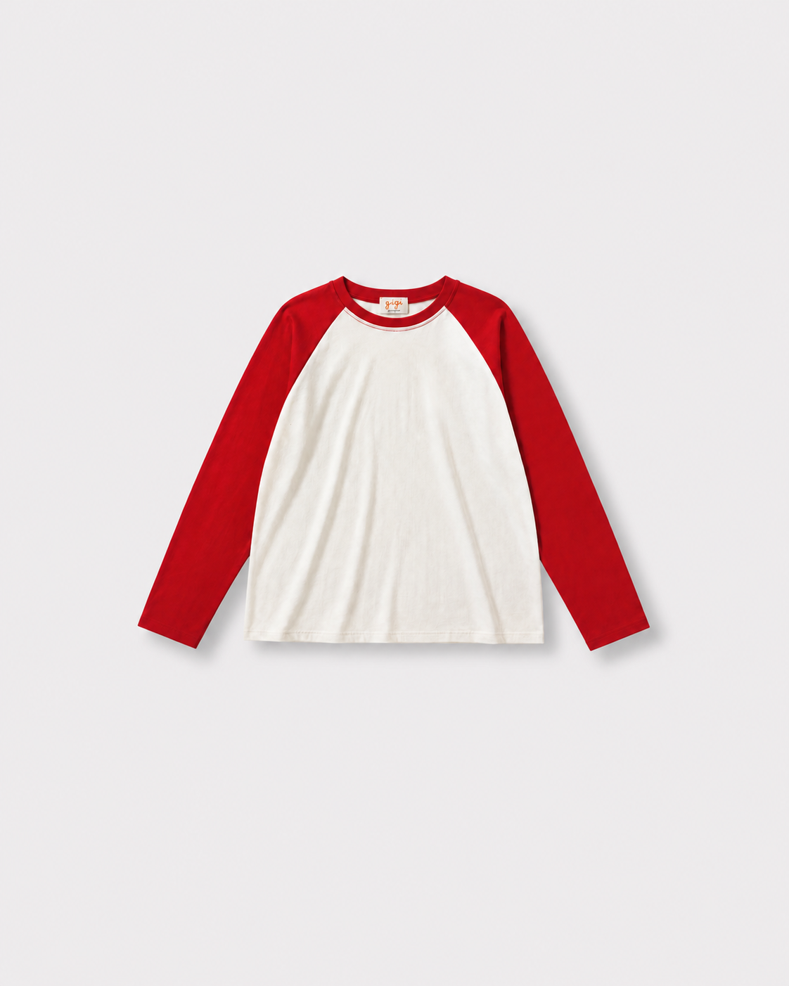 Tee-shirt Yankee — Rouge — vue à plat