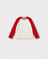 Tee-shirt Yankee — Rouge — vue à plat