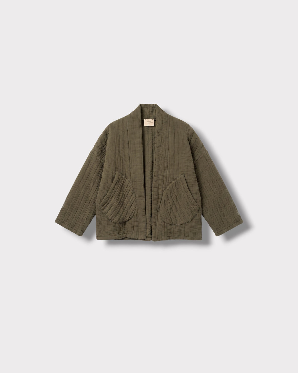 Veste Kim — Kaki sottobosco — vue à plat