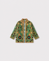 Veste Kimono Star — Kaki hunter — vue à plat
