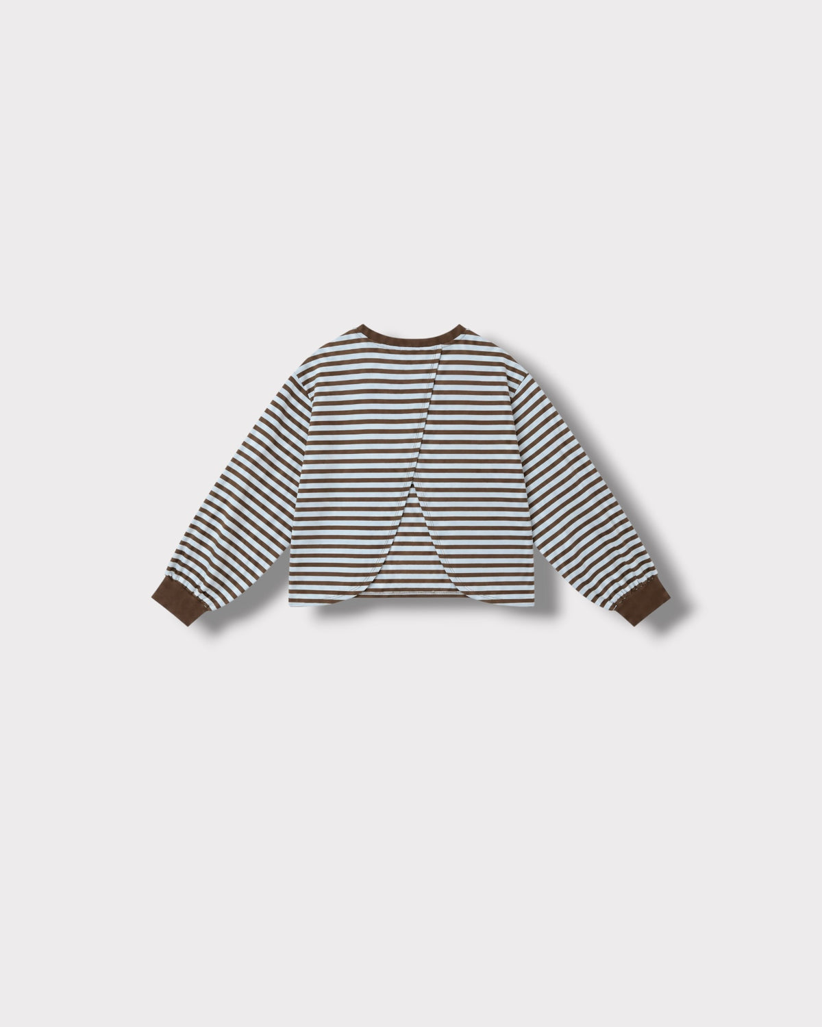 Tee-shirt Marinière Violeta Choco & ciel, vue de dos