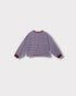Tee-shirt Marinière Violeta Ciel & bordeaux, vue de dos