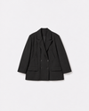 Blazer Over Noir — à plat