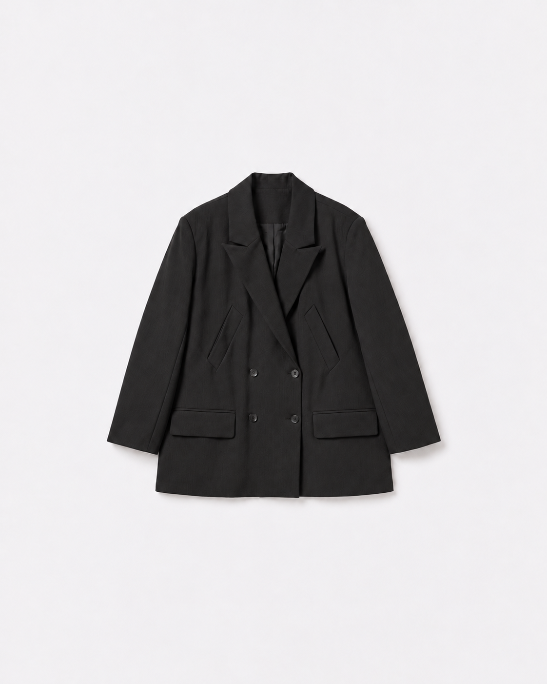 Blazer Over Noir — à plat