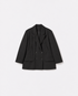Blazer Over Noir — à plat