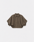 Chemise Pia Tourterelle à plat sur fond gris
