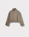 Gilet Chill Beige cachemire zippé