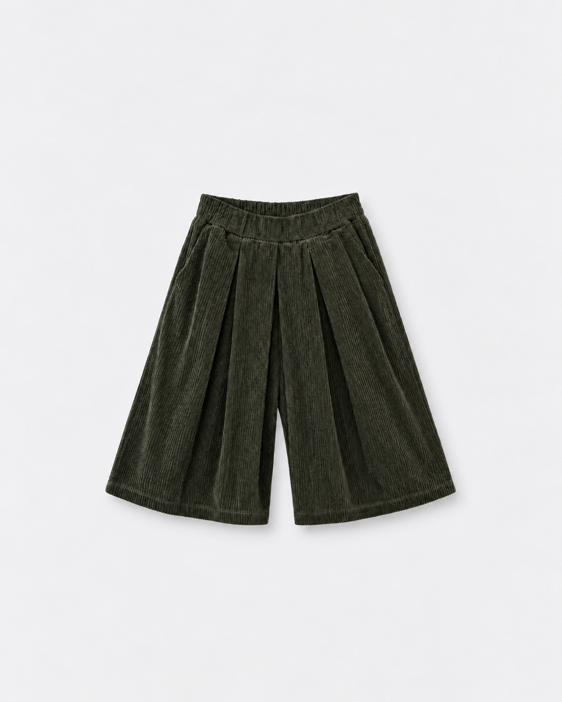 Bermuda Jack Kaki sottobosco — flat sur fond gris