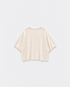 Pull Lola Ecru — flat sur fond gris