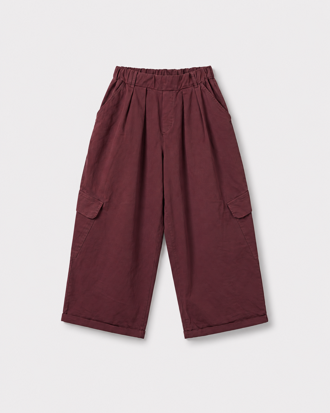 Pantalon Auguste cargo — Acaï — vue à plat