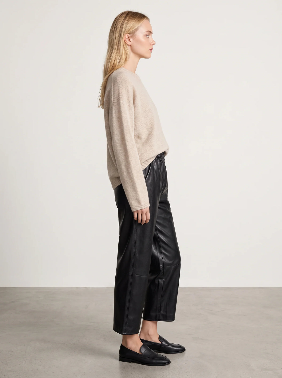 Pull Paquita porté – vue de profil