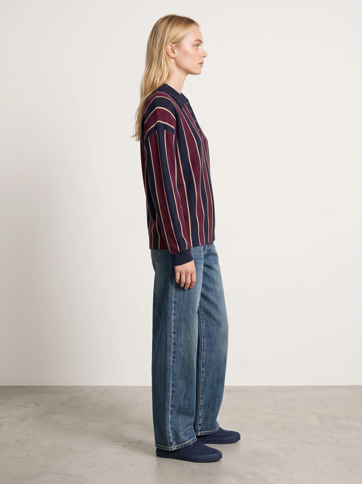 Pull Spada porté – vue de profil